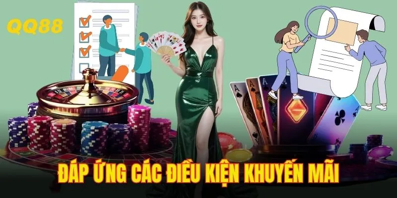 Đáp ứng tiêu chí khuyến mãi trước khi tiến hành giao dịch